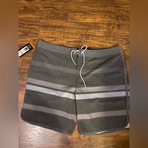 Hang Ten Board Shorts Mens Size 42 Gray Lightweight New